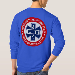 Camiseta Equipe da resposta de emergencia de ERT