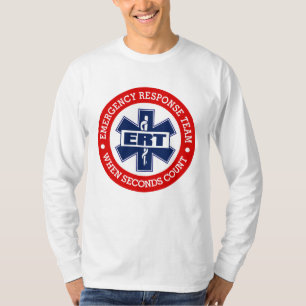 Camiseta Equipe da resposta de emergencia de ERT