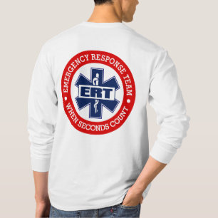 Camiseta Equipe da resposta de emergencia de ERT