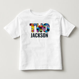 Camiseta Equipe da Rua Sesame Padrão "Dois"