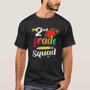 Camiseta Equipe da Segunda Série Volta às Aulas Chá para Al