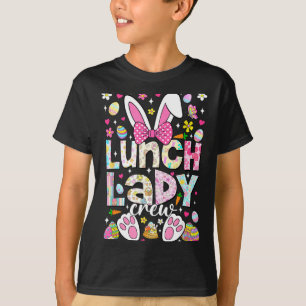 Camiseta Equipe da Senhora do Almoço Funny Bunny Cafeteria 