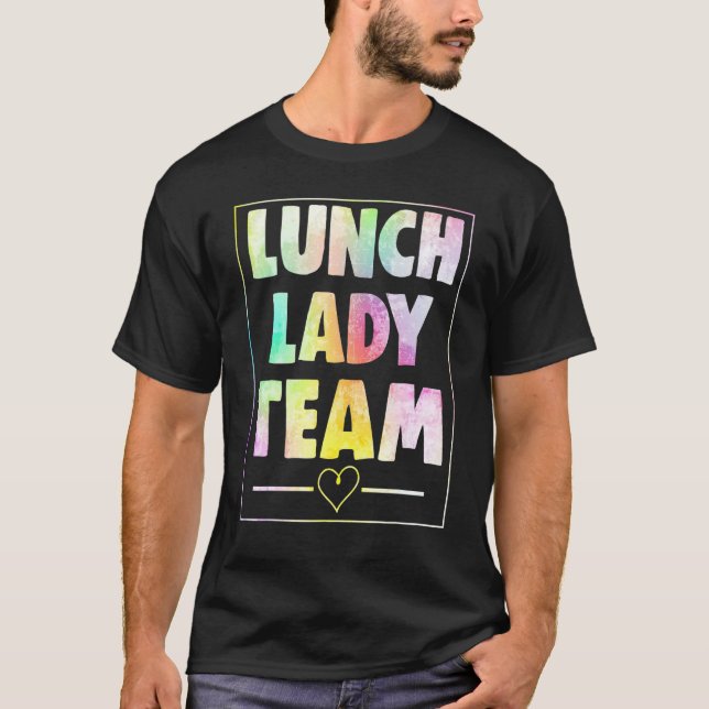 Camiseta Equipe da Senhora do Almoço   mulheres Amor da Sen (Frente)