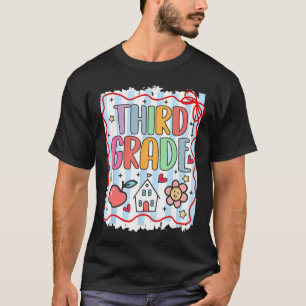 Camiseta Equipe da Terceira Série de Volta à Escola 3ª Séri