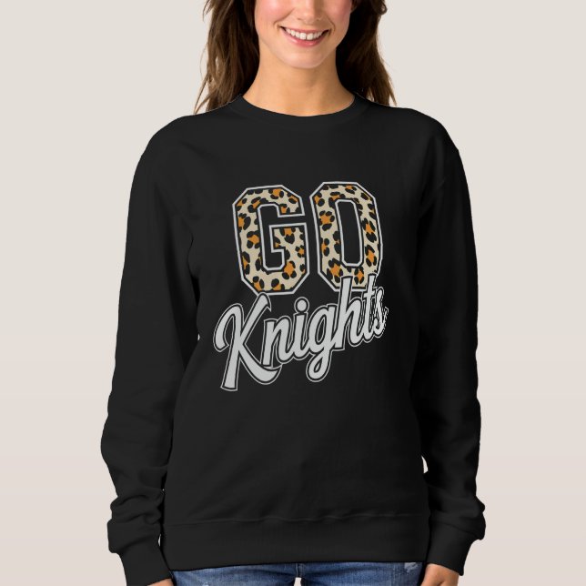 Camiseta Equipe da Universidade Faculdade Knights High Scho (Frente)