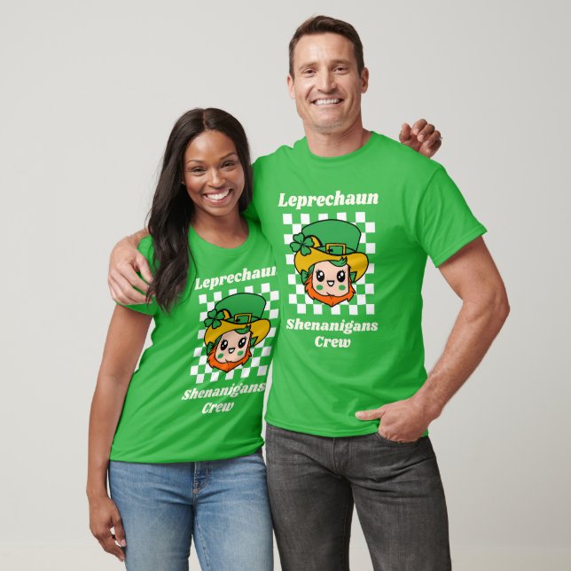 Camiseta Equipe das Travessuras do Leprechaun (Unissex)