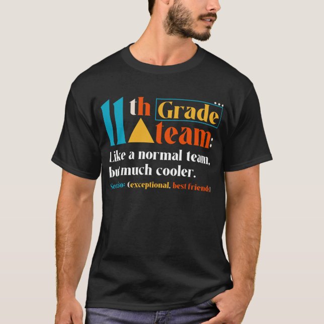 Camiseta Equipe De 11, Como Uma Equipe Normal, Mas Muito Ma (Frente)