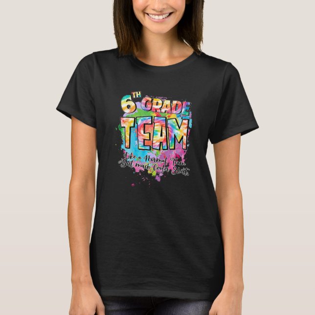 Camiseta Equipe De 6 Como Equipe Normal, Mas Muito Mais Fri (Frente)
