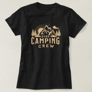 Camiseta Equipe de Acampamento 2025 Amante de Acampamento A