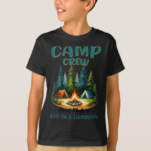 Camiseta Equipe de acampamento com maior probabilidade de c