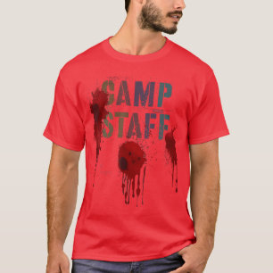 Camiseta Equipe de acampamento engraçada, acampamento de ve