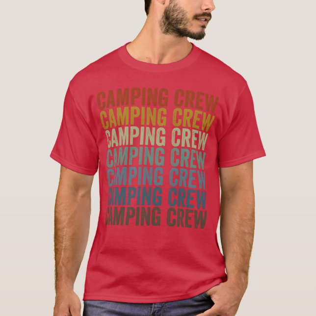 Camiseta Equipe de Acampamento Equipe de Acampamento Corres (Frente)
