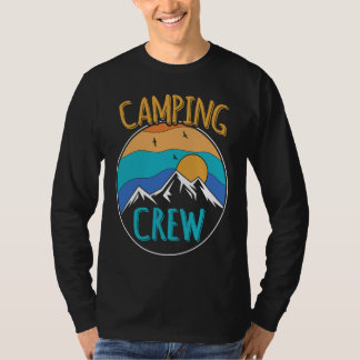 Camiseta Equipe de Acampamento Viagem ao Acampamento Corres