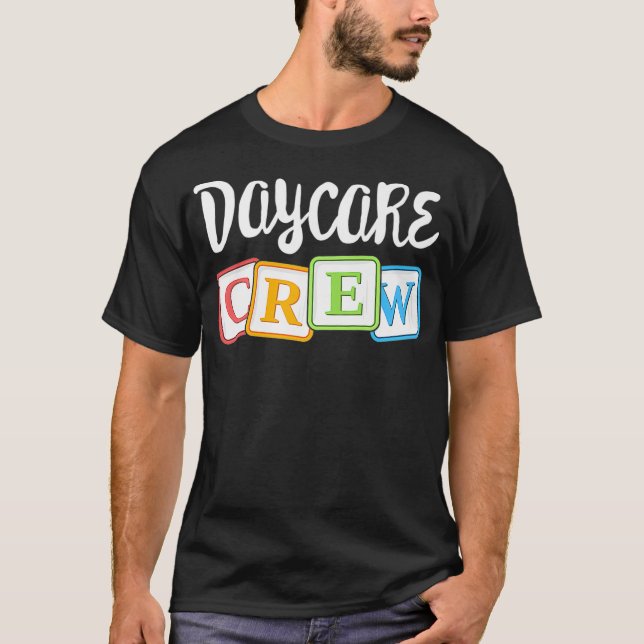 Camiseta Equipe de acolhimento de crianças de creches Prest (Frente)