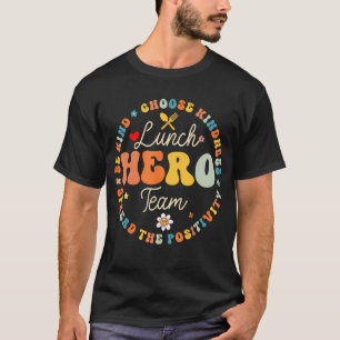 Camiseta Equipe de Almoços Funny School Cafeteria Cre
