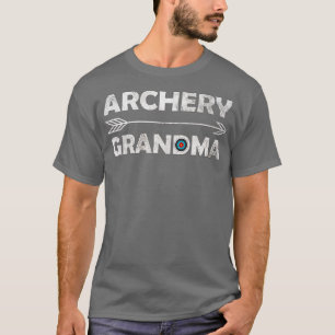 Camiseta Equipe de Alvo de Seta Vovó para Arqueiro Familiar