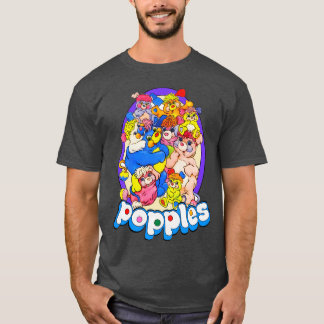 Camiseta Equipe de Amizade Popples retrô
