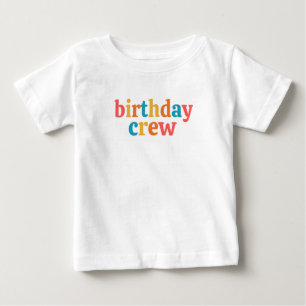 Camiseta equipe de aniversário