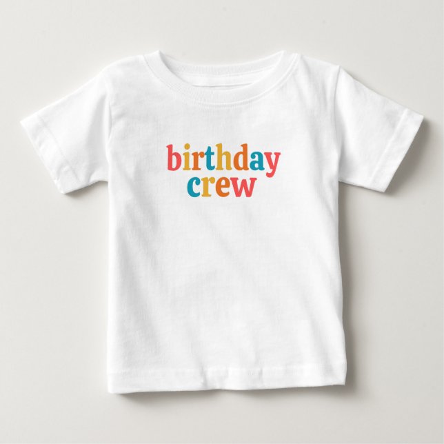Camiseta equipe de aniversário (Frente)