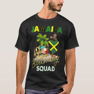 Camiseta Equipe de aniversário de 40 anos da Jamaica Viagem