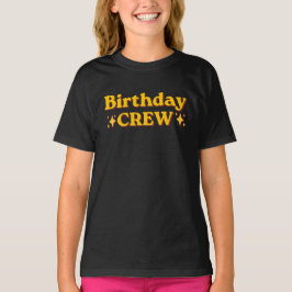 Camiseta Equipe de Aniversário Retro