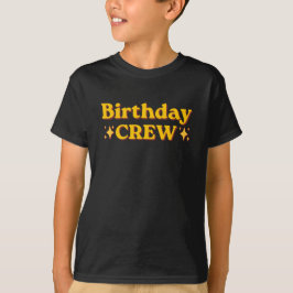 Camiseta Equipe de Aniversário Retro