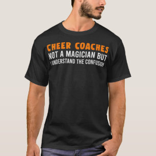 Camiseta Equipe de Aplausos de Cheerhead do Treinador Magis