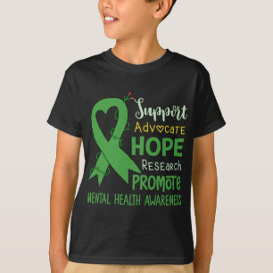 Camiseta Equipe de Apoio à Conscientização da Saúde Mental