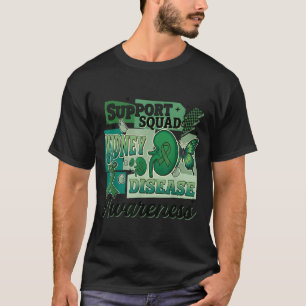 Camiseta Equipe de Apoio à Conscientização sobre Doenças Re