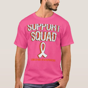 Camiseta Equipe de Apoio à Conscientização sobre Leucemia F