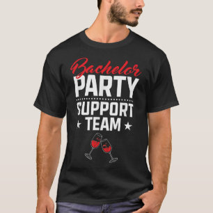 Camiseta Equipe de Apoio à Festa de Despedida de Solteiro N
