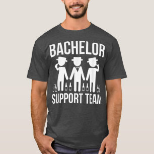 Camiseta Equipe de Apoio ao Solteirão Festa de Solteirão Ca