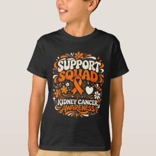 Camiseta Equipe de apoio conscientização do câncer de rim l