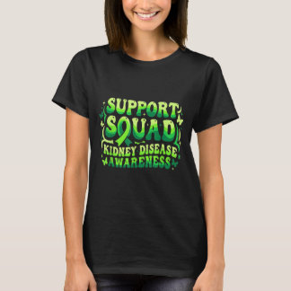 Camiseta Equipe de apoio Groovy conscientização sobre doenç