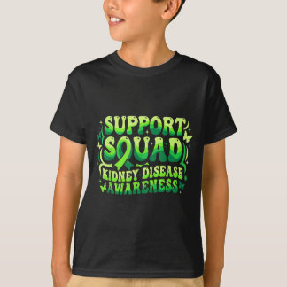 Camiseta Equipe de apoio Groovy conscientização sobre doenç