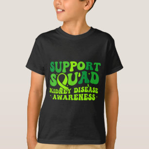 Camiseta Equipe de apoio laço verde borboleta pkd rimSup