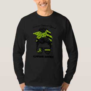 Camiseta Equipe de Apoio Messy Bun Warrior Conscientização 