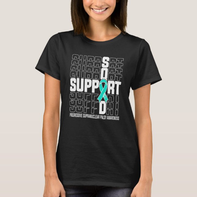 Camiseta Equipe de Apoio Paralisia Supranuclear Progressiva (Frente)