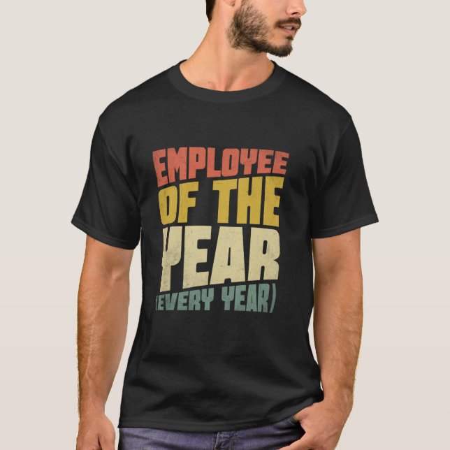Camiseta Equipe de Apreciação do Funcionário do Ano Equipe  (Frente)