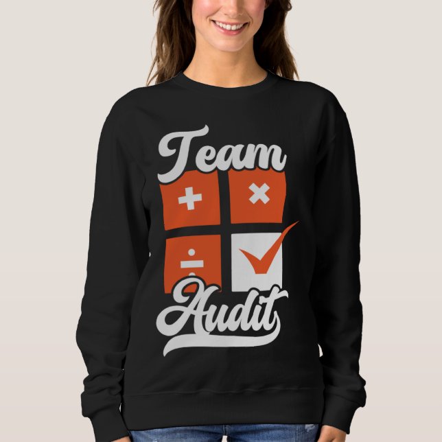 Camiseta Equipe de Auditoria Contábil Temporada de Imposto  (Frente)
