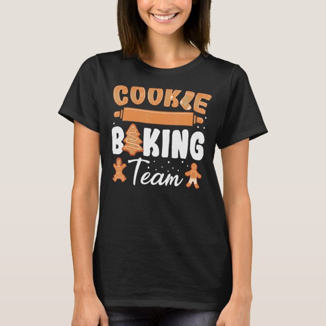 Camiseta Equipe de Baking de Cookie (Frente)