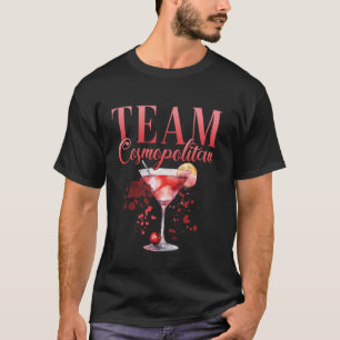 Camiseta Equipe de Barman de Coquetel de Despedida de Solte