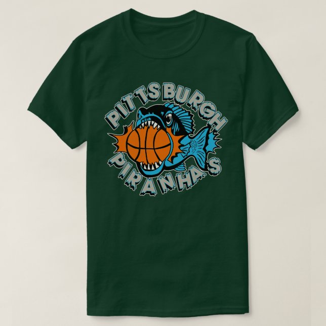 Camiseta Equipe de Basquete Defunct Pittsburgh (Frente do Design)