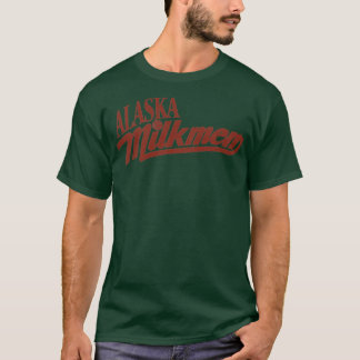 Camiseta Equipe de basquetebol de Milkmen Defunct Alaska