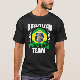 Camiseta Equipe de Bebedores do Brasil Festa de Cerveja d