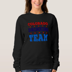 Camiseta Equipe de Bebedores do Colorado Orgulho do Estado 
