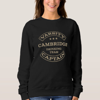 Camiseta Equipe de Bebendo Cambridge Capitão Massachusetts 