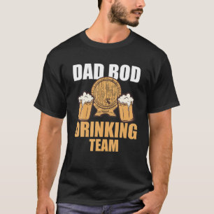 Camiseta Equipe de Bebendo de Artesanato de Bacalhau Vintag