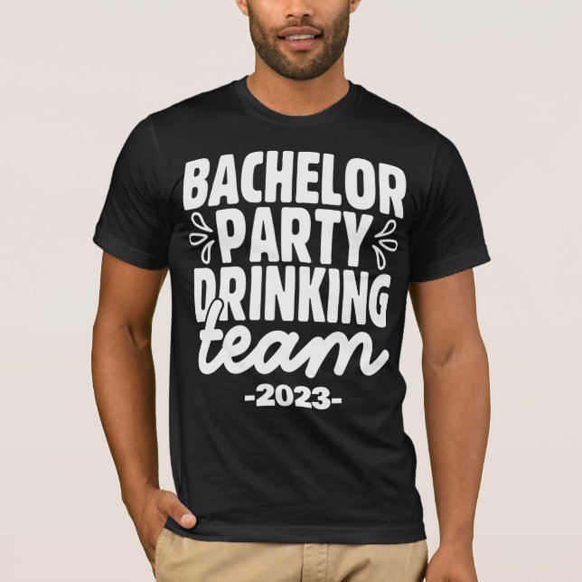 Camiseta Equipe de Bebendo de licenciatura, personalizável (Frente)