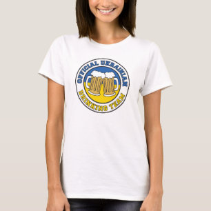 Camiseta Equipe de Bebendo ucraniana